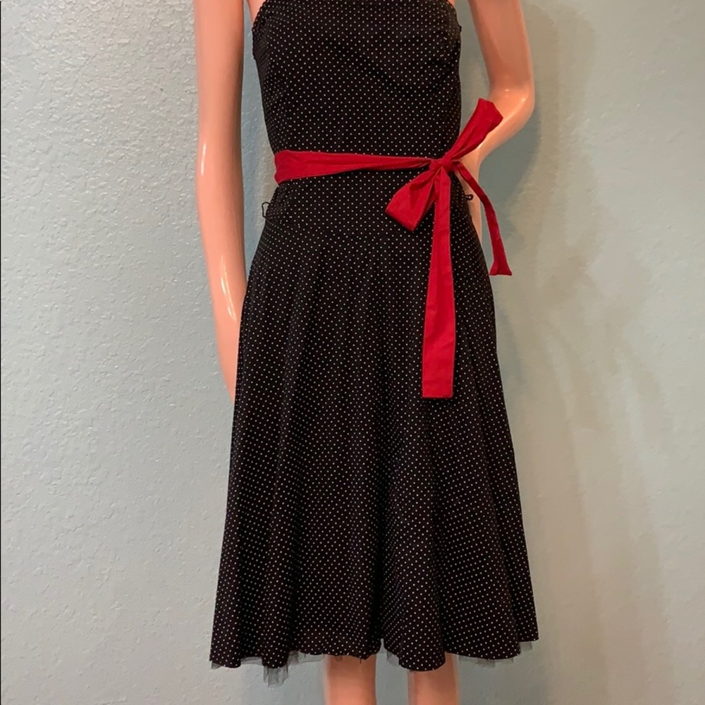 Strapless dress